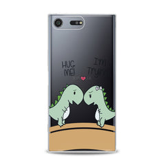 Lex Altern TPU Silicone Sony Xperia Case Love Dinosaurus