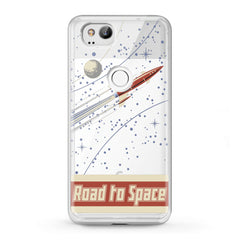 Lex Altern TPU Silicone Google Pixel Case Road to Space