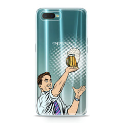 Lex Altern TPU Silicone Oppo Case Beer Lover