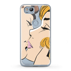 Lex Altern TPU Silicone Google Pixel Case Cute Couple Kiss
