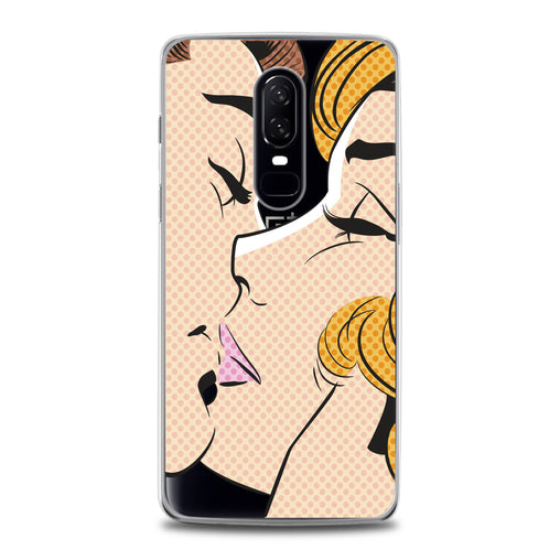 Lex Altern Cute Couple Kiss OnePlus Case