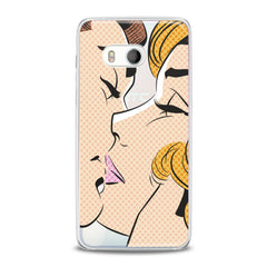 Lex Altern TPU Silicone HTC Case Cute Couple Kiss