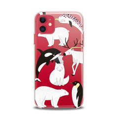 Lex Altern TPU Silicone iPhone Case Polar Animals