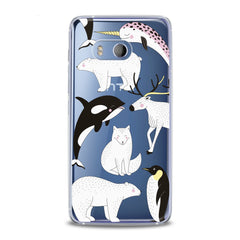 Lex Altern TPU Silicone HTC Case Polar Animals