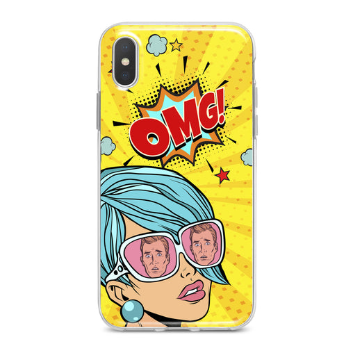 Lex Altern Retro Woman Print Phone Case for your iPhone & Android phone.