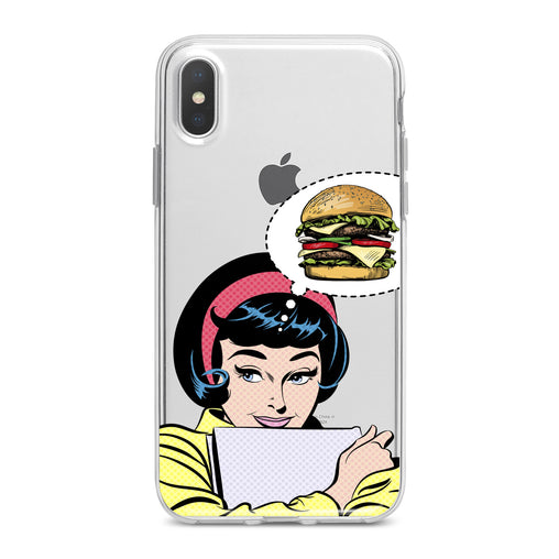 Lex Altern Burger Print Phone Case for your iPhone & Android phone.