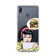 Lex Altern TPU Silicone Asus Zenfone Case Burger Print