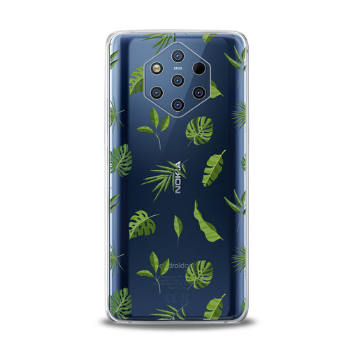 Lex Altern Green Tropical Leaves Art Nokia Case