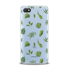 Lex Altern TPU Silicone Xiaomi Redmi Mi Case Green Tropical Leaves Art
