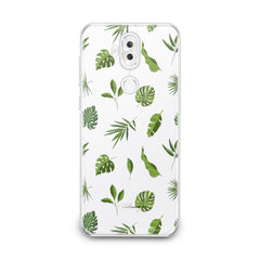Lex Altern TPU Silicone Asus Zenfone Case Green Tropical Leaves Art