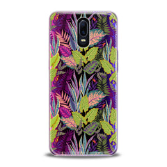 Lex Altern Colorful Tropical Leaves Oppo Case