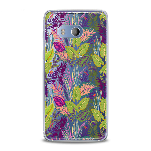 Lex Altern Colorful Tropical Leaves HTC Case
