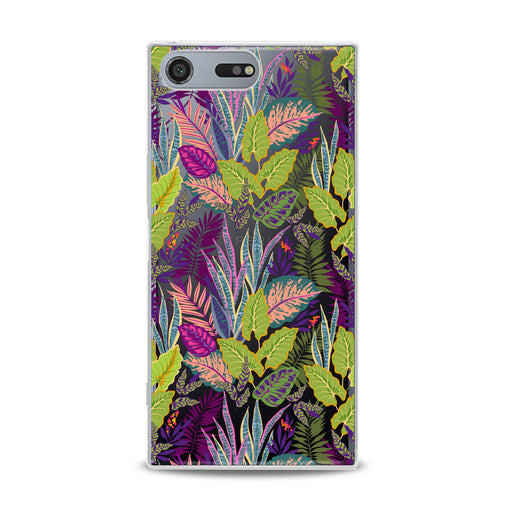 Lex Altern Colorful Tropical Leaves Sony Xperia Case