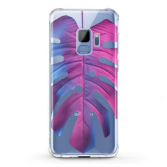 Lex Altern TPU Silicone Samsung Galaxy Case Colorful Monstera Plant