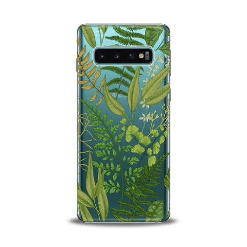 Lex Altern Green Fern Leaf Samsung Galaxy Case