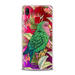 Lex Altern TPU Silicone VIVO Case Green Tropical Parrot