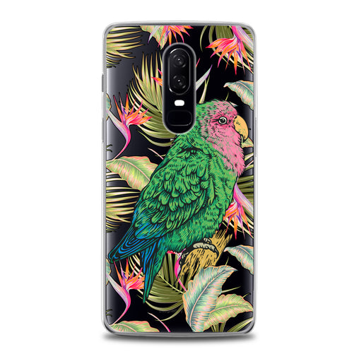 Lex Altern Green Tropical Parrot OnePlus Case