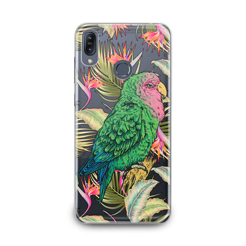 Lex Altern Green Tropical Parrot Asus Zenfone Case