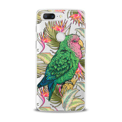 Lex Altern TPU Silicone OnePlus Case Green Tropical Parrot