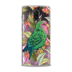 Lex Altern TPU Silicone Phone Case Green Tropical Parrot