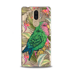 Lex Altern TPU Silicone Lenovo Case Green Tropical Parrot
