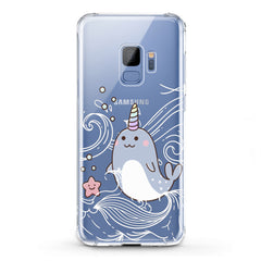 Lex Altern TPU Silicone Samsung Galaxy Case Cute Narwhal