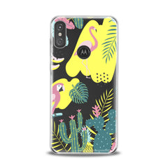 Lex Altern TPU Silicone Motorola Case Tropical Birds Nature