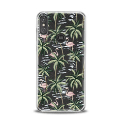 Lex Altern TPU Silicone Motorola Case Green Palms