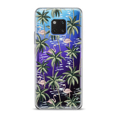 Lex Altern TPU Silicone Huawei Honor Case Green Palms