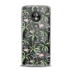 Lex Altern TPU Silicone Phone Case Green Palms