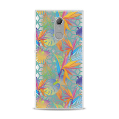Lex Altern TPU Silicone Sony Xperia Case Colorful Leaves
