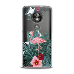 Lex Altern TPU Silicone Motorola Case Gentle Pink Flamingo