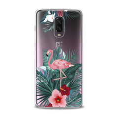 Lex Altern TPU Silicone OnePlus Case Gentle Pink Flamingo