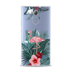 Lex Altern TPU Silicone Sony Xperia Case Gentle Pink Flamingo