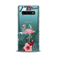 Lex Altern TPU Silicone Samsung Galaxy Case Gentle Pink Flamingo