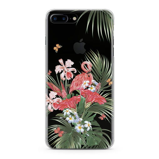Lex Altern Floral Flamingo Phone Case for your iPhone & Android phone.