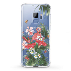 Lex Altern TPU Silicone Samsung Galaxy Case Floral Flamingo