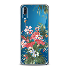 Lex Altern TPU Silicone Huawei Honor Case Floral Flamingo