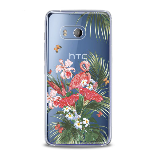 Lex Altern Floral Flamingo HTC Case