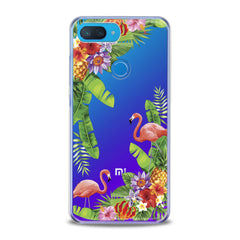 Lex Altern TPU Silicone Xiaomi Redmi Mi Case Tropical Floral Flamingo