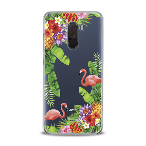 Lex Altern Tropical Floral Flamingo Xiaomi Redmi Mi Case