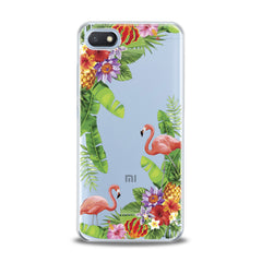 Lex Altern TPU Silicone Xiaomi Redmi Mi Case Tropical Floral Flamingo