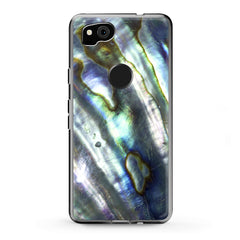 Lex Altern TPU Silicone Google Pixel Case Iridescent Seashell