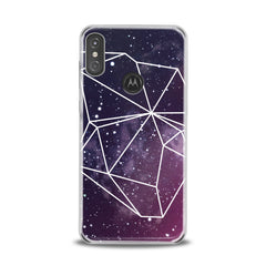 Lex Altern TPU Silicone Motorola Case Geometric Galaxy