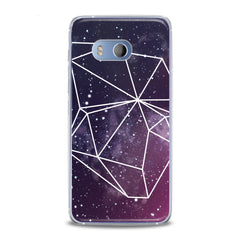 Lex Altern TPU Silicone HTC Case Geometric Galaxy