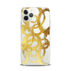 Lex Altern TPU Silicone iPhone Case Golden Circles