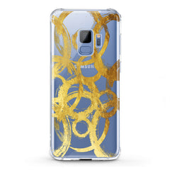 Lex Altern TPU Silicone Samsung Galaxy Case Golden Circles