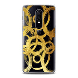Lex Altern TPU Silicone OnePlus Case Golden Circles