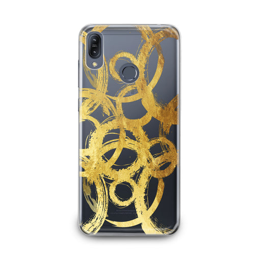 Lex Altern TPU Silicone Asus Zenfone Case Golden Circles