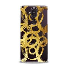 Lex Altern TPU Silicone Nokia Case Golden Circles